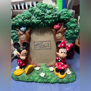 Disney Mickey & Minnie Tree Frame - Red, Green, Yellow